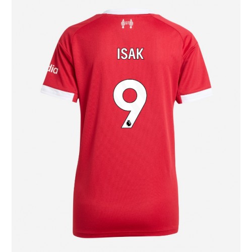 Maglia Calcio Liverpool Alexander Isak #9 Prima Divisa Donna 2025-26 Manica Corta